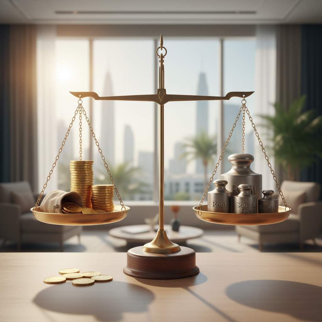 Comparison of tax-free salary vs taxed income