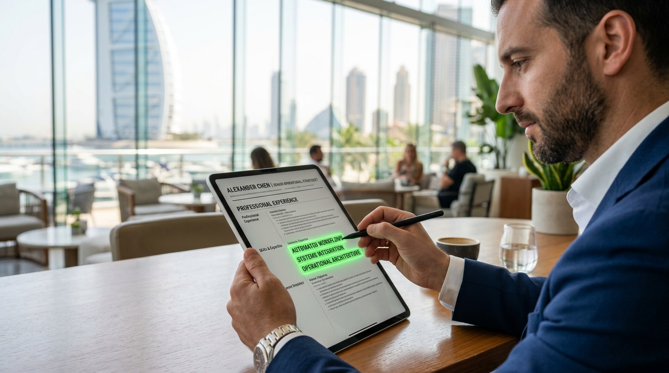 Professional CV optimization focusing on systems over headcount