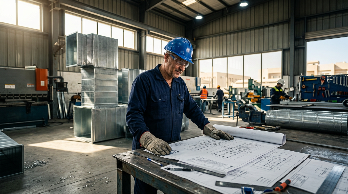 How to Land HVAC Duct Fabricator Jobs in the UAE and Saudi